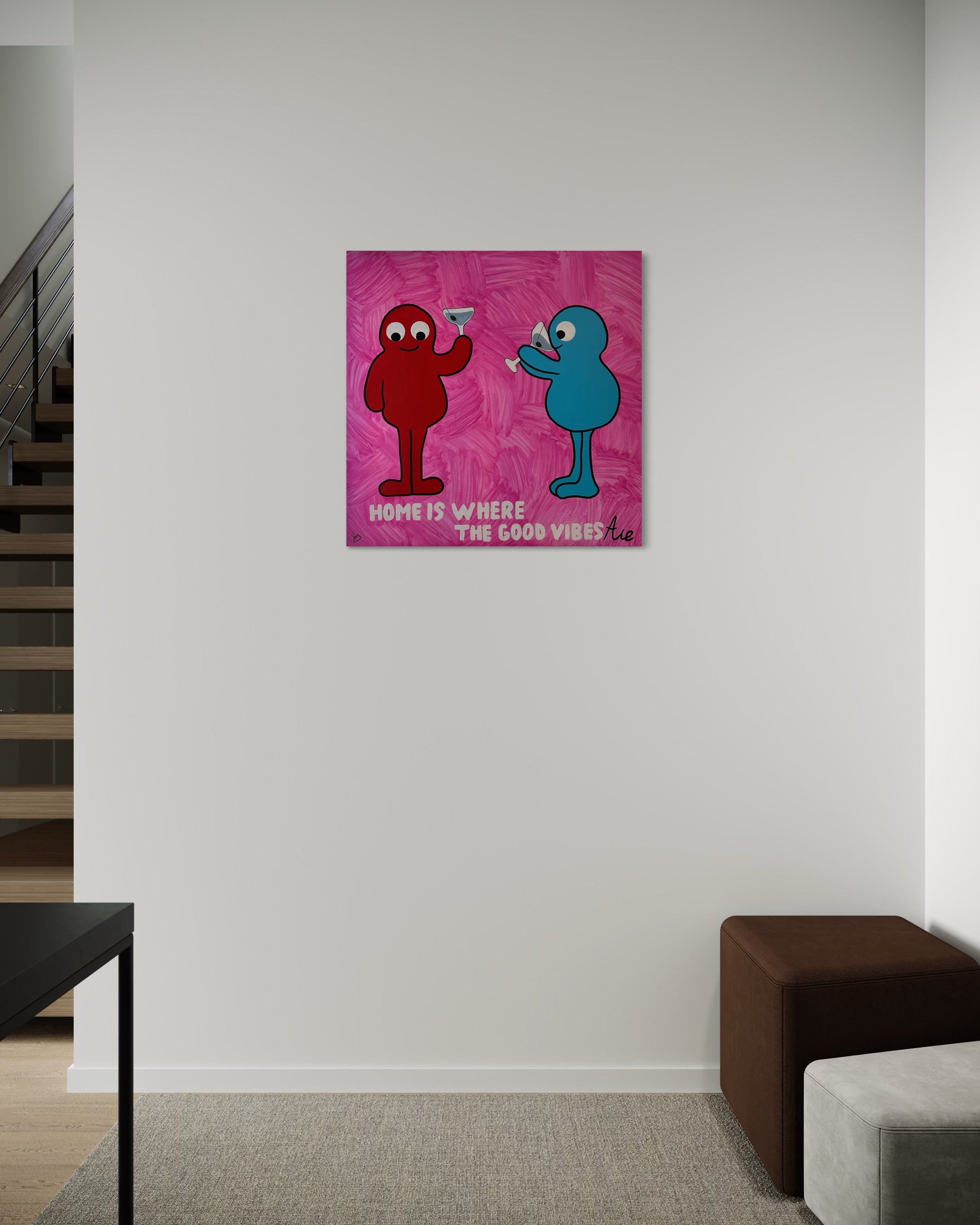 Cheers to good vibes