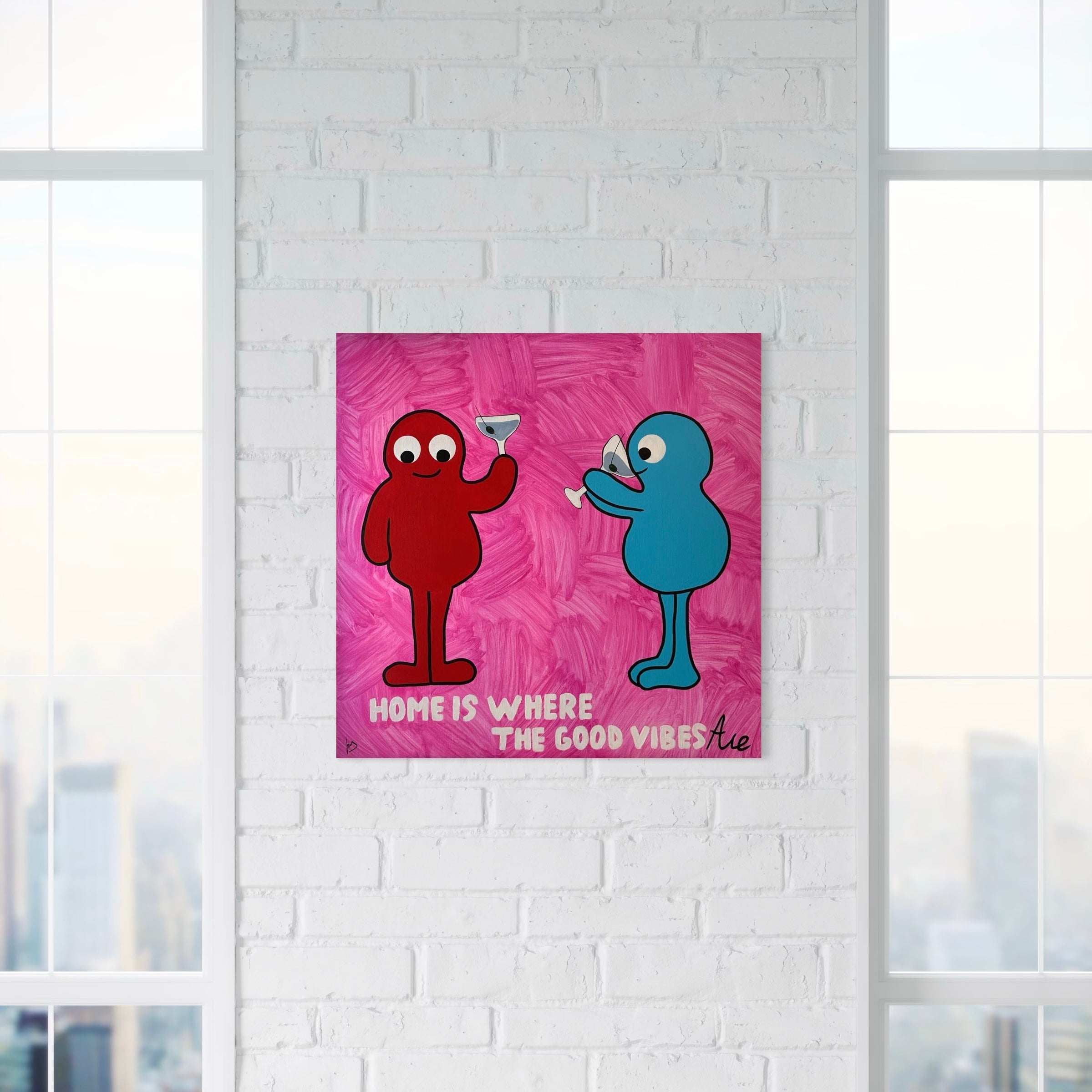 Cheers to good vibes