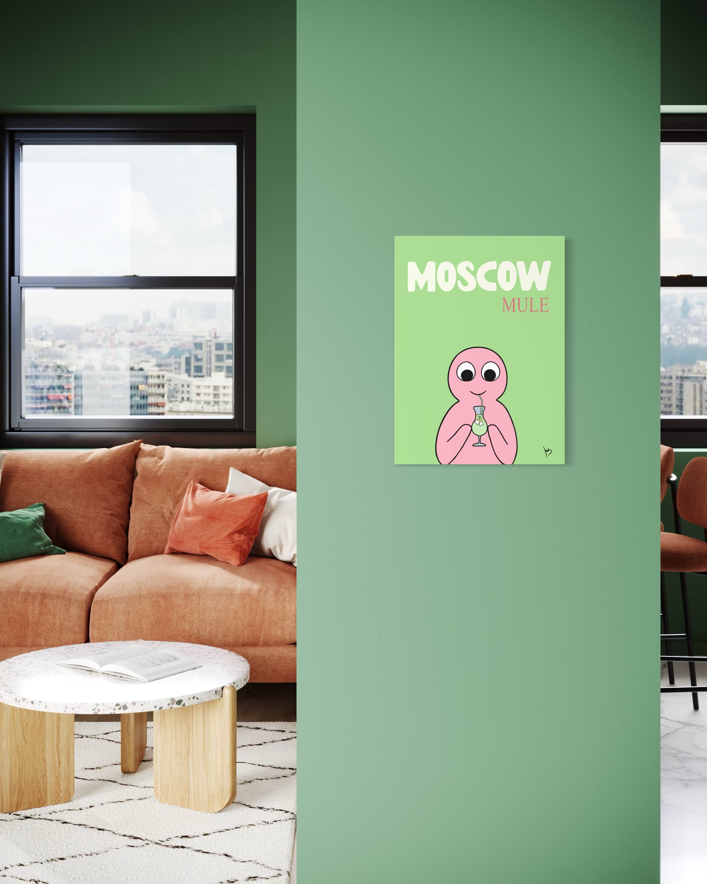 Bougie « Moscow Mule »